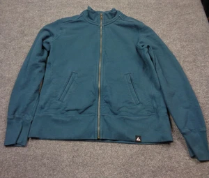 Chaqueta Moto American Giant Mujer Verde XL Cremallera Completa Manga Larga - Imagen 1 de 12