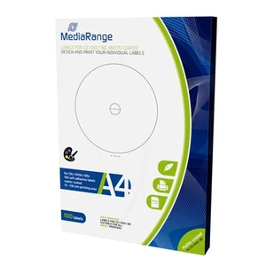 MediaRange mrink130 Labels White - Afbeelding 1 van 1