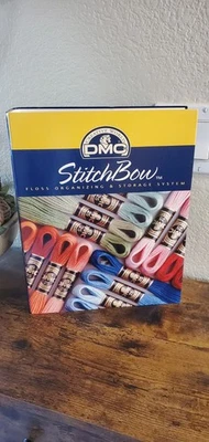 DMC Stitch Bow Embroider Floss Organizing/Storage System Binder  16 Pages - Image 1 of 4