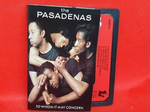 The Pasadenas - To Whom It May Concern (1988) Cassette RARE (VG+) - Picture 1 of 2