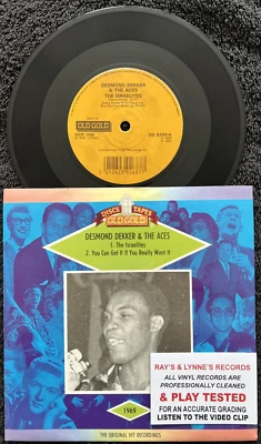 Desmond Dekker – The Israelites / You Can Get It If You Really Want 7'' NM VIDEO - Image 1 of 4