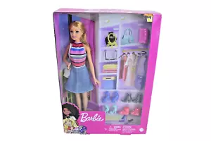 Barbie Fashionista Con 11 Accesorios Diferentes Incluye Zapatos Muñeca Bolsas y Más - Imagen 1 de 9