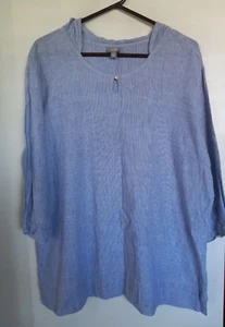 J.JILL gestreifter Hoodie Pullover mit Kapuze Oberteil Gr. XL - Bild 1 von 3