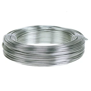 Aludraht 2mm Silber 60m 500g - Basteldraht, Floristendraht, Modellbau, - Bild 1 von 3