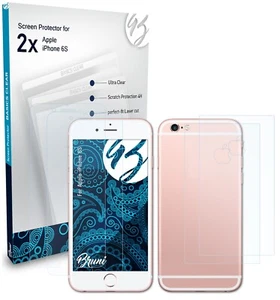 Bruni 2x Écran protecteur pour Apple iPhone 6S Protecteur d'écran - Photo 1 sur 4