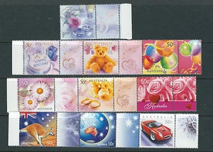AUSTRALIA 2003 FLOWERS ROSE and WEDDING RINGS etc (Sc 2115-2124) VF MNH - Picture 1 of 1