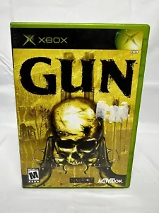 Gun (Microsoft Xbox, 2005) Complete With The Manual - Tested - Picture 1 of 4