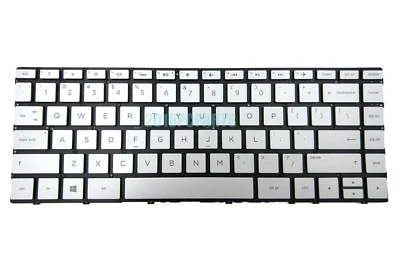 New Silver HP Spectre X360 13-AE000 13-AE010CA 13-AE011DX Keyboard Backlit US