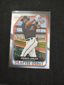 2022 Topps Pro Debut - Draftee Debuts #DB-2 Jordan Lawlar (RC). Diamondbacks