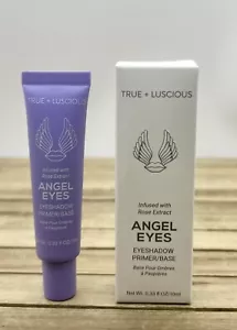 True + Luscious Angel Eyes Eyeshadow Primer Light/Nude NIB Infused W/Rose Extrac - Picture 1 of 4