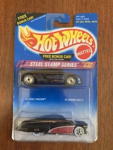 Hot Wheels Steel Stamp Serie 2 Pack #1 Steel Passion #2 Zender Fact 4 - Foto 1 di 2