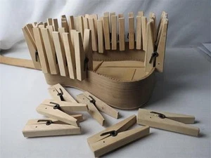 Guitar make tool,20pcs Strong Article lining wood clamps for guitar  - Foto 1 di 3