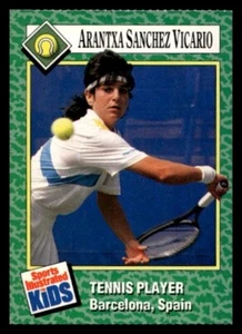 Arantxa Sánchez Vicario 1990 ilustrado deportivo para niños ~ ¡envío,99 USD! - Imagen 1 de 2