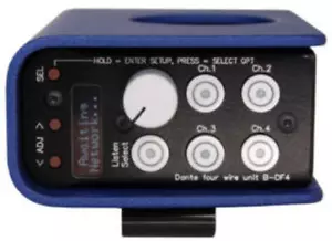 CTP Systems B-DF4 4-channel / 4-wire Dante Beltpack - NEW! - ProSoundUniverse. - Picture 1 of 2