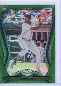 2020 Panini Certified Green RC #7 YORDAN ALVAREZ Houston Astros - Bild 1 von 2