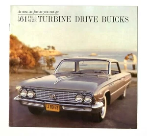 Folleto de turbina Buick 1961 Invicta Electra LeSabre especificaciones ilustraciones 12 páginas de colección - Imagen 1 de 6