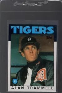1986 Topps Alan Trammell Baseball Card #130 CS1 Free Shipping #1 - Picture 1 of 2
