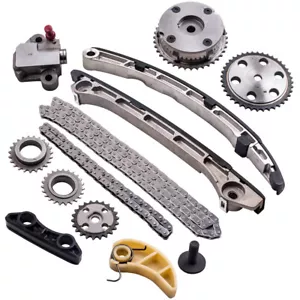 Timing Chain Kit Fit for MAZDA CX-7 2.3L Turbocharged Camshaft VVT Acuator Gear - Picture 1 of 12