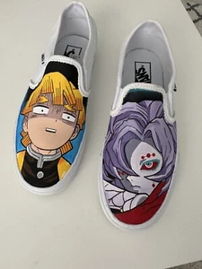 Vans Demon Slayer Custom Painted Sneaker Schuhe Größe W 9 M 7 Zenitsu Rui - Bild 1 von 6