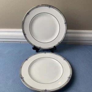 Wedgwood Amherst Bone China 8 1/4" Salat Lunchteller 2er Set GUC - Bild 1 von 4