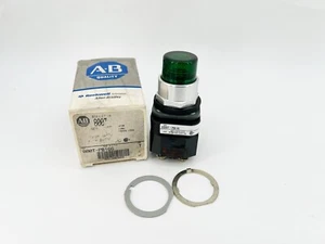 Neu Allen Bradley 800T-PB16G Drucktaster 30mm beleuchtet 120V 50/60Hz Ser.T - Bild 1 von 6