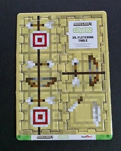 Woolworths 2025 Minecraft Cubeez #39. Fletching Table - Cardboard Mailer - Bild 1 von 1