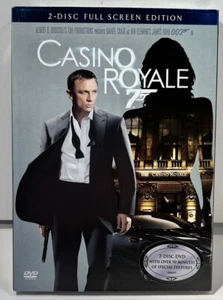 Casino Royale (2006, DVD) 2-Disc Full Screen James Bond Daniel Craig NEW SEALED - Picture 1 of 8