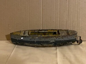 Antikes Ives Blechspielzeug Händler Marine Boot ak-95 - Bild 1 von 6