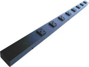 30" 8-Outlet Hardwired Power Strip, H03008V - Picture 1 of 8