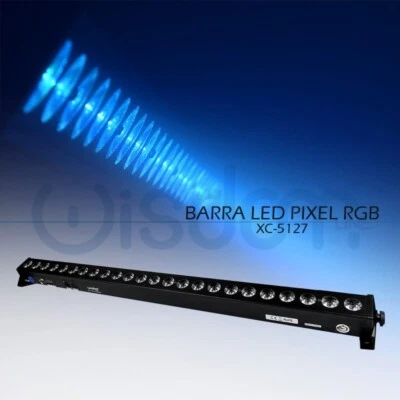 Barra LED RGB 24x3 DMX con giochi pixel mapping lights bar WISDOM - Immagine 1 di 4