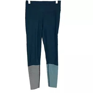 Outdoor Voices Warmup Leggings Blue Dipped Size XS Athletic Running Women's - Picture 1 of 3