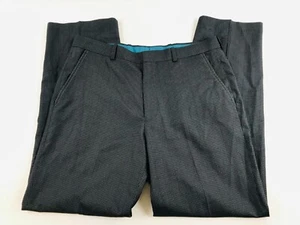INC International Concepts London Pants Men's Size 32x30 Black Gray Dress Pants - Picture 1 of 7