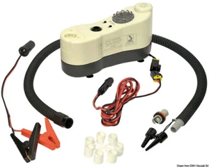 GONFIATORE ELETTRICO POMPA BRAVO GE BTP-1 120LT/MIN 12V GOMMONI TENDER 6644904 - Foto 1 di 1