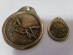 Vintage 1982 Korean Brass MaPae Horde Medals - Used Nice Condition - Picture 1 of 2