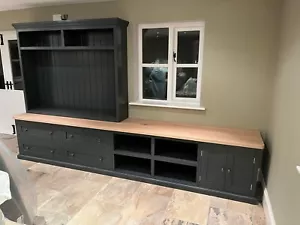 Media unit media wall / tv entertainment cabinet - Picture 1 of 8