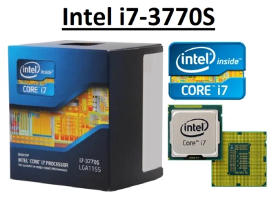 Intel Core i7-3770S SR0PN Quad Core Processor 3.1GHz Socket LGA1155, 65Watt CPU - Image 1 of 4