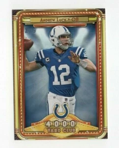 2013 Topps Football 4000 Yard Club ANDREW LUCK INDIANAPOLIS COLTS #7 - Picture 1 of 9