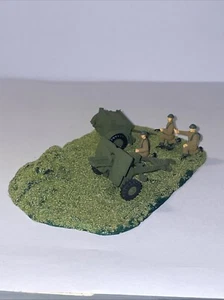 WWII British 25 Pdr Gun & Crew built & painted - 1/76 scale - 71174 - Picture 1 of 9