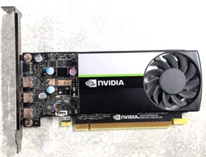 NVIDIA T400 4GB GDDR6 Video Grafikkarte Full Height Bracket - getestet - Bild 1 von 3
