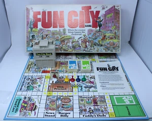 Parker Brothers Fun City Brettspiel 1987 vollständig ~ Vintage Familienspieleabend! - Bild 1 von 12