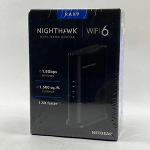 New NETGEAR Nighthawk RAX9-100PAS Dual-Band Router - Picture 1 of 7