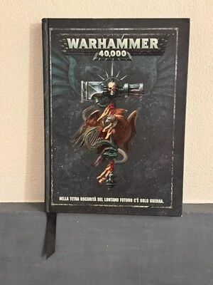 Warhammer 40000 40K Rulebook Regolamento ITA - Games Workshop Citadel (LEGGI!) - Immagine 1 di 4