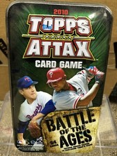 2010 MLB Topps Attax Battle of the Ages Tin Set. Brand New Factory Sealed Tin!