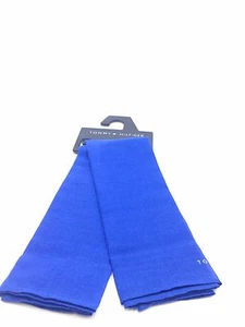 $125 Tommy Hilfiger Mens Solid Blue Dress Handkerchief Classic Pocket Square - Picture 1 of 3