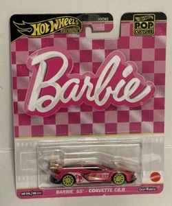 HOT WHEELS PREMIUM POP CULTURE HOT PINK BARBIE 65TH ANNIVERSARY CORVETTE C8.R - Bild 1 von 6