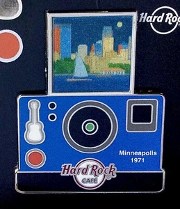 2020 HARD ROCK CAFE MINNEAPOLIS MALL OF AMERICA LENTICULAR PHOTO CITY SERIES PIN - Picture 1 of 2