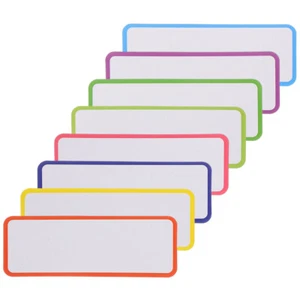 27 Stück Magnetische Etiketten Kleinkind Büro Whiteboard Aufkleber Namensschilder Wiederverwendbar - Bild 1 von 12