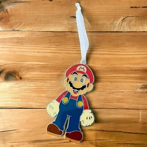 Hallmark 2018 Super Mario Christmas Ornament Flat 2D Enamel Metal 2.75” - Picture 1 of 5