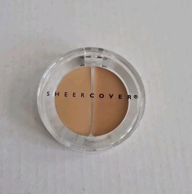 Sheer Cover Duo Concealer MEDIUM TAN 1.5g New Sealed Genuine Rare FREE FAST P&P  - Image 1 of 3