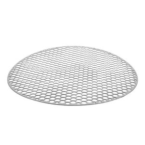  Grillrost Gitter: 30 cm rund Edelstahl BBQ Bräter Dampfgarer Platte - Bild 1 von 12